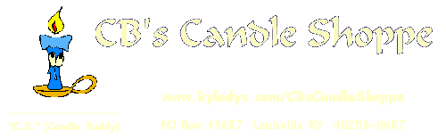 CB's Candle Shoppe Banner